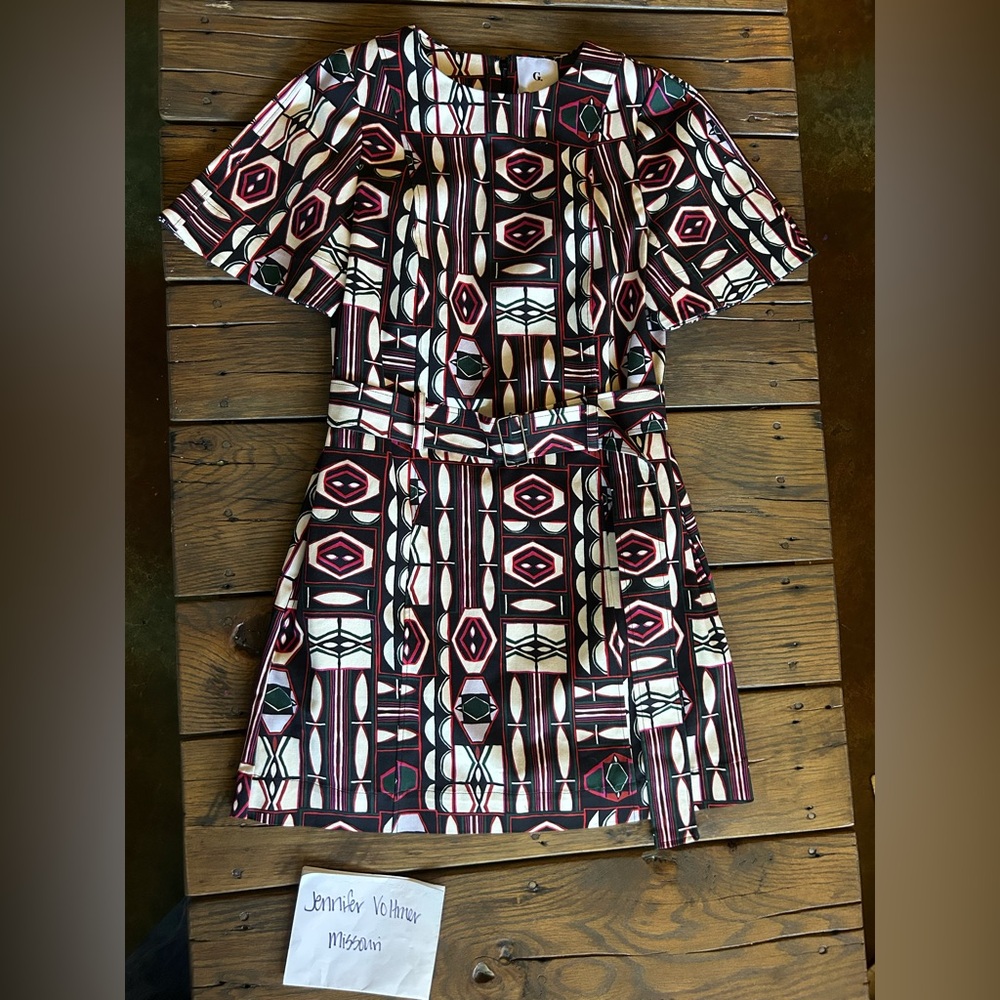 G. Label by Goop Women's Geometric Dress - Multicolor